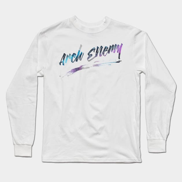 Galaxy Stars - Arch Enemy Long Sleeve T-Shirt by kelly.craft